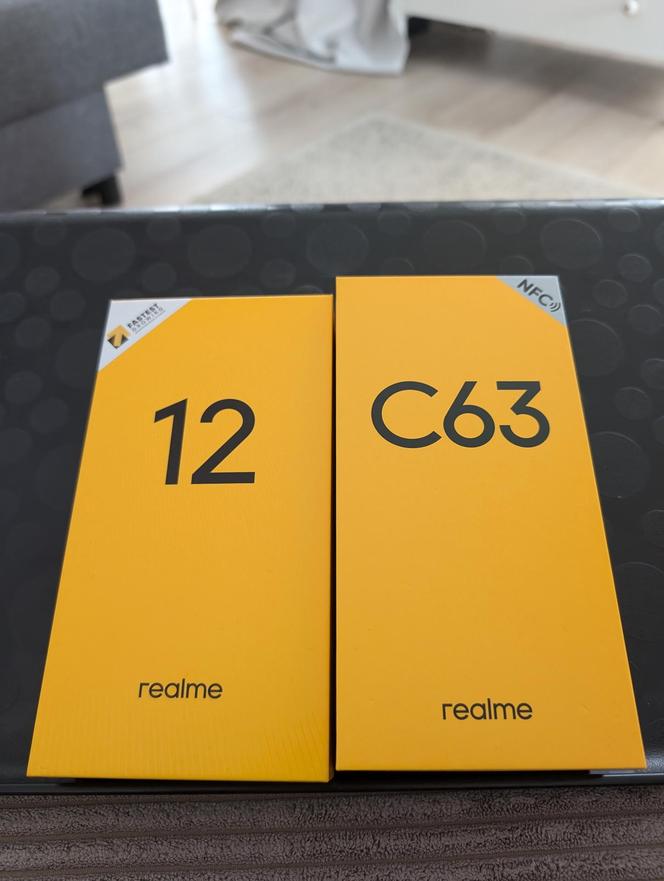 realme 12 + realme c63