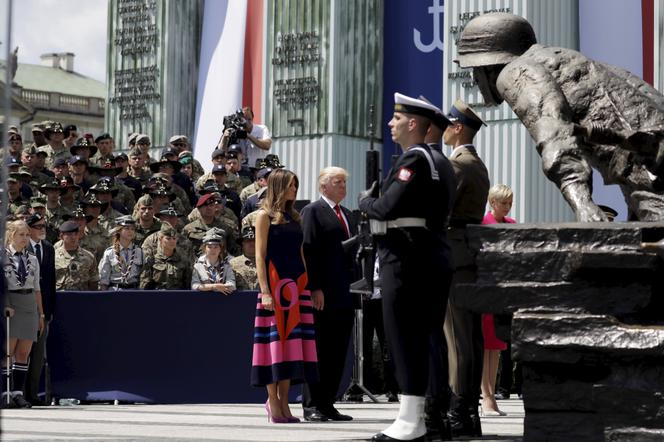 Donald Trump Warszawa