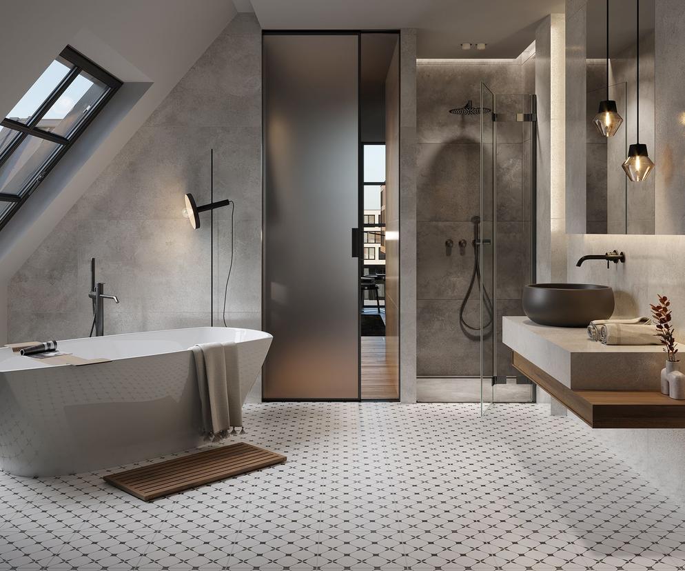 Łazienka w stylu loft