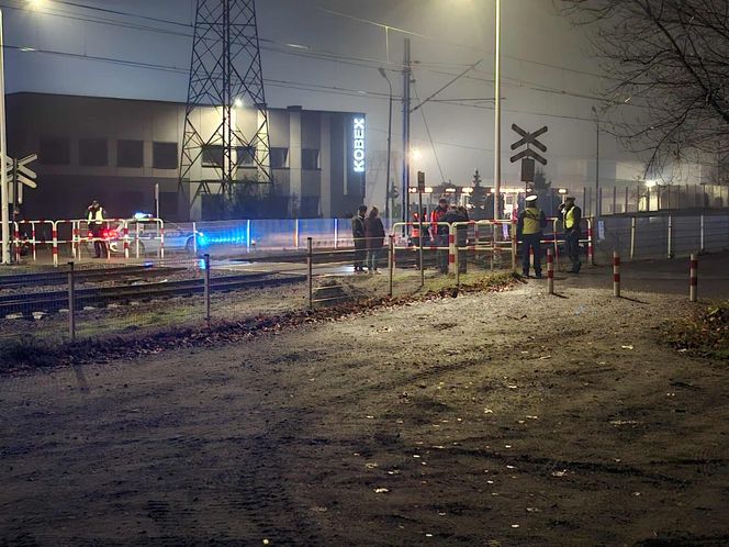 Wypadek na torach kolejowych w Starachowicach