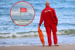 Dramat na kolonii w Łebie! Dzieci z opiekunem tonęły w Bałtyku. Ratownicy mówią o cudzie