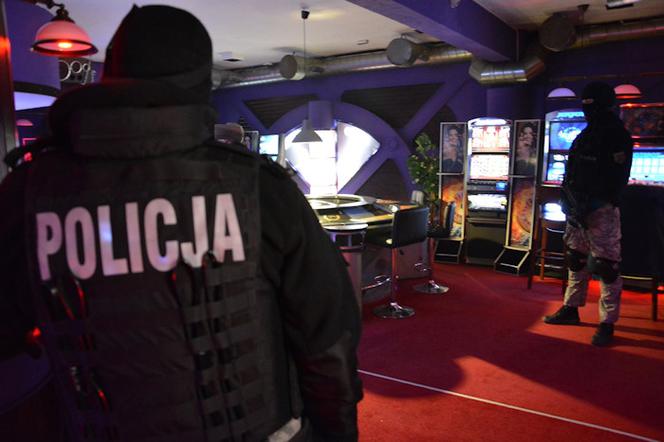 Policja zlikwidowała nielegalne kasyna w Stargardzie