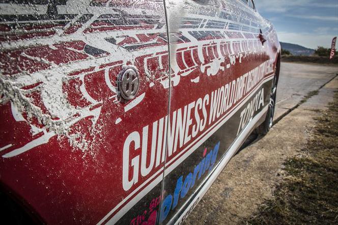 Toyota GT86, rekord Guinnessa w drifcie