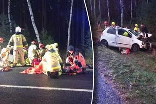 Makabryczny wypadek w Brodach! Cztery osoby walczą o życie [ZDJĘCIA].