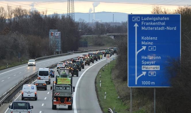 Strajk rolników w Niemczech