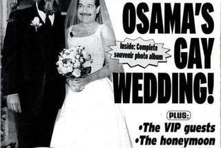 World Weekly News: gejowskie wesele Osamy bin Ladena i Saddama Husajna