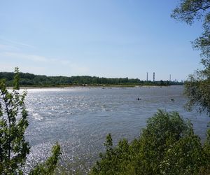 Plaża Romantyczna nad Wisłą w Warszawie