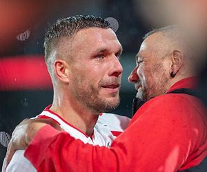 Lukas Podolski. Pożegnanie z kibicami w Kolonii