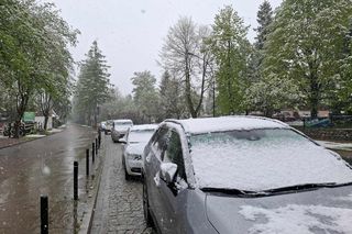 Atak zimy w maju. Śnieg w Zakopanem