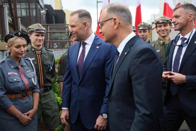 Andrzej Duda i Karol Nawrocki uczcili pamięć powstańców na Woli