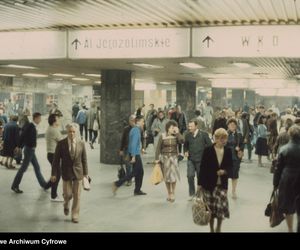 Dworzec Warszawa Centralna pod koniec lat 70. XX wieku