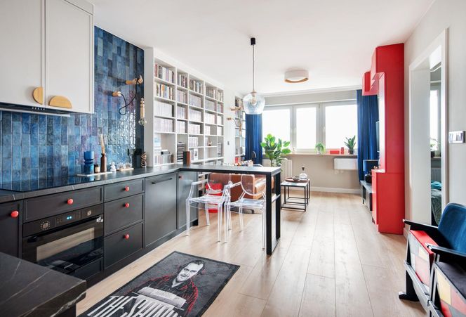 Mieszkanie dla pasjonata kina i teatru