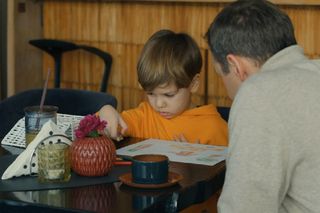 Barwy szczęścia, odcinek 3199. Tadzio (Józio Trojanowski), Bruno (Lesław Żurek)