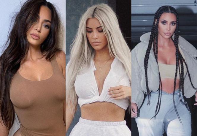 Kim Kardashian lubi zmieniać fryzury