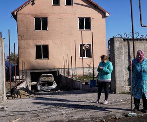 Zniszczenia po rosyjskich atakach w Odessie