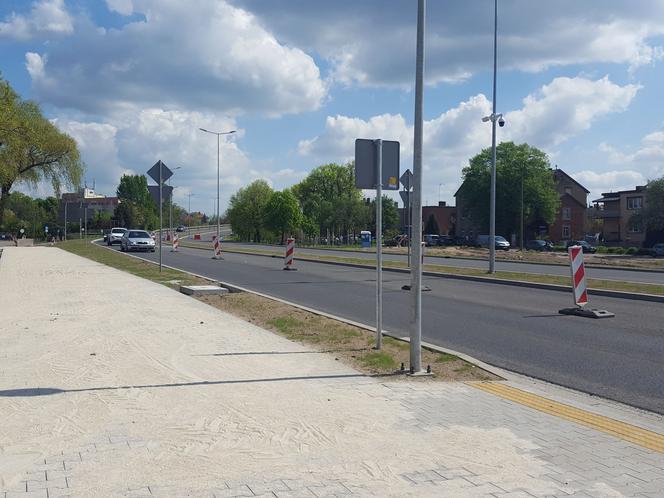 Ostatnie prace na ul. Szybowników w Lesznie