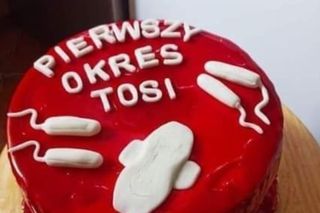 Przyjęcie z tortem z okazji pierwszej miesiączki? „Mega! Trzeba rozmawiać, nie udawać” 