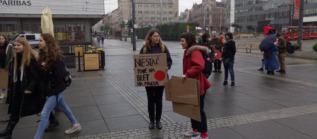 Katowice: Demonstracja w obronie Ziemi