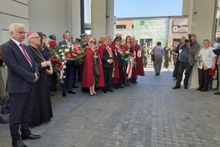 Odsłonięcie tablicy upamiętniającej 100-lecie Cudu nad Wisłą