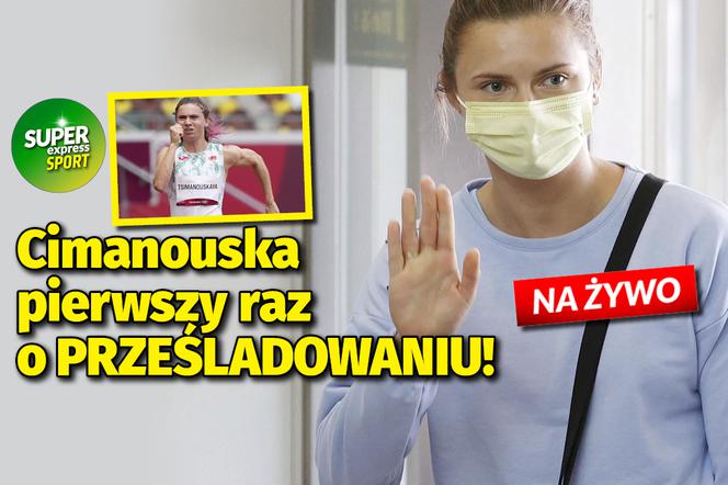 Prześladowania Kryscina Cimanouska już w Polsce! Konferencja prasowa [NA ŻYWO]