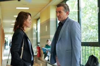 Pierwsza miłość, odcinek 3541: Laura (Katarzyna Maciąg), Wenerski (Przemysław Sadowski)