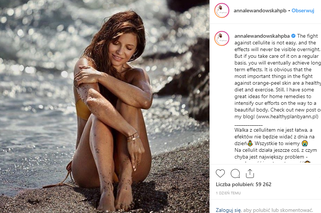 Ania Lewandowska w bikini o walce z silnym wrogiem. Przetestowała na nim setki sposobów