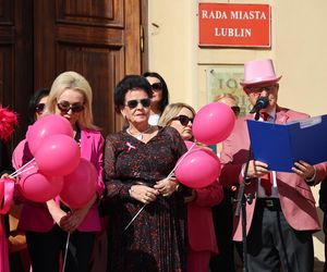 W centrum Lublina królował róż! Przez miasto przeszedł Marsz Różowej Wstążki