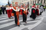 Inauguracja nowego roku akademickiego w Lublinie. Symbolicznie przemaszerowano przez centrum miasta