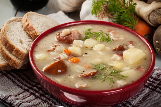 Wyrazista zupa ziemniaczano-chrzanowa czyli pomysł na kartoflankę inaczej