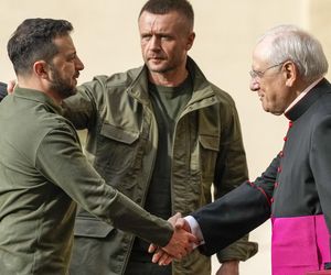 Zełenski pojechał do papieża Franciszka. Dał mu wstrząsający prezent