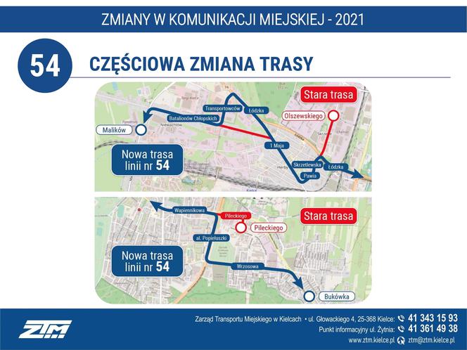 Linie autobusowe pojadą inaczej. W Kielcach będą spore zmiany w komunikacji miejskiej