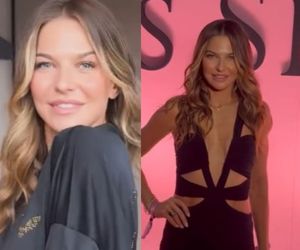 Anna Lewandowska jak aniołek Victoria’s Secret! W czarnej sukience z wycięciami wyglądała obłędnie