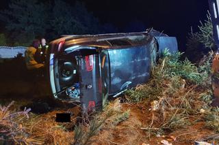 Babczów. 18-latek rozbił się z kolegami na słupie. Nie miał prawka...