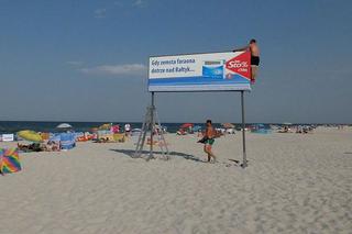 ZEMSTA FARAONA nad Bałtykiem - czyli reklamowa biegunka na plaży