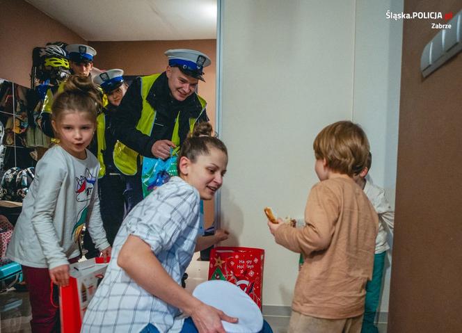 Zabrzańscy policjanci spełnili marzenie chorego chłopca