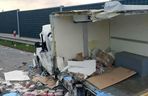 Tragiczny wypadek na S5 pod Bydgoszczą. Auto stanęło w płomieniach
