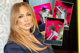 Jennifer Lopez ociera się o tancerzy, pełza po scenie i prowokuje. Internet eksplodował po jej występie w Hiszpanii [WIDEO]