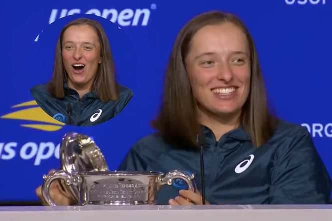 Iga Świątek znalazła w pucharze US Open nietypowy prezent. Organizatorzy bardzo ją zaskoczyli