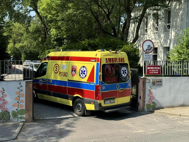 Pożar w DPS w Poznaniu. Nie żyje mężczyzna