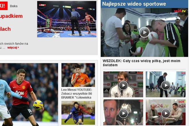 Wiadomości sportowe WIDEO na Gwizdek24.pl