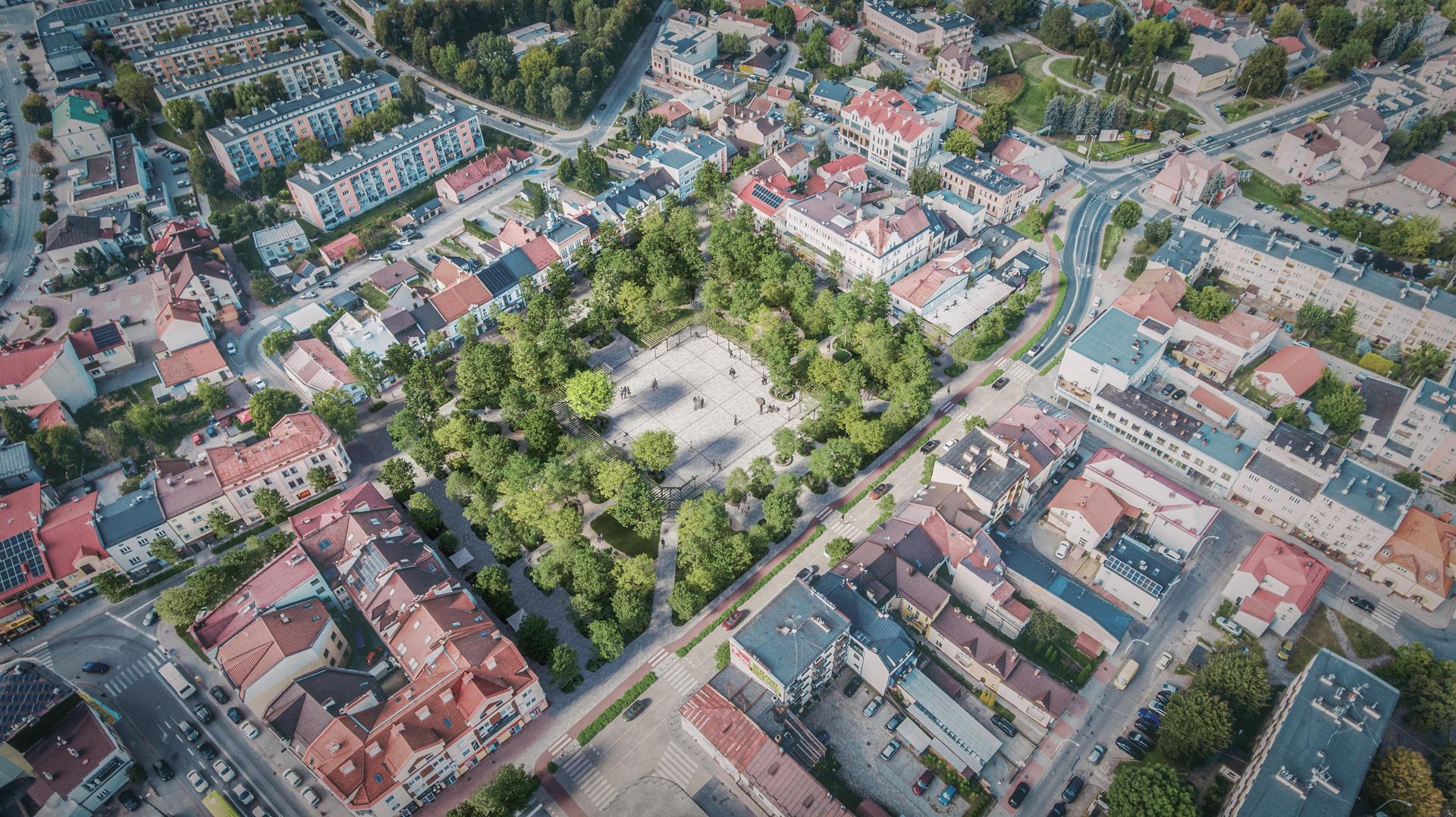 Projekt przebudowy Rynku Miejskiego w Dębicy