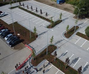 Nowy parking przy pętli Turkusowa