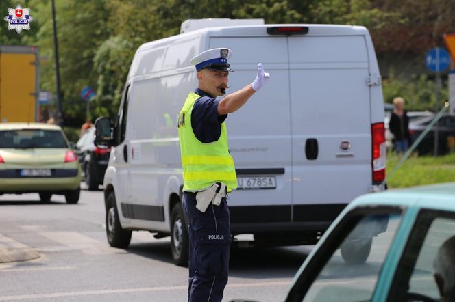 Policjanci sprawdzali swoje umiejętności na najbardziej ruchliwym skrzyżowaniu w Lublinie