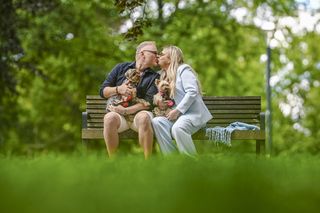 Zakochani Katarzyna Niezgoda i Paweł Markiewicz razem nad morzem. Wystąpili w Afryka Express