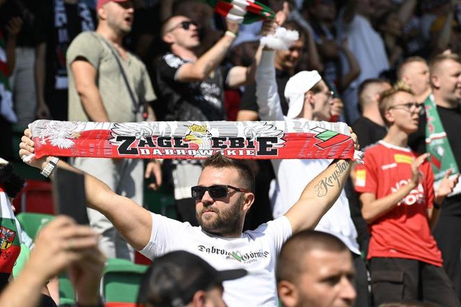 Zagłębie Sosnowiec - Lechia Gdańsk. Szaleństwo na trybunach!