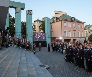 81. rocznica Powstania Warszawskiego. Uroczystość na pl. Krasińskich (31.07.2025)