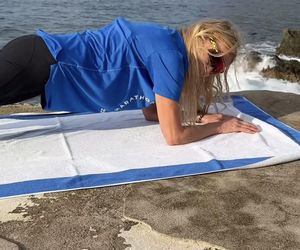 Monika Olejnik na wakacjach