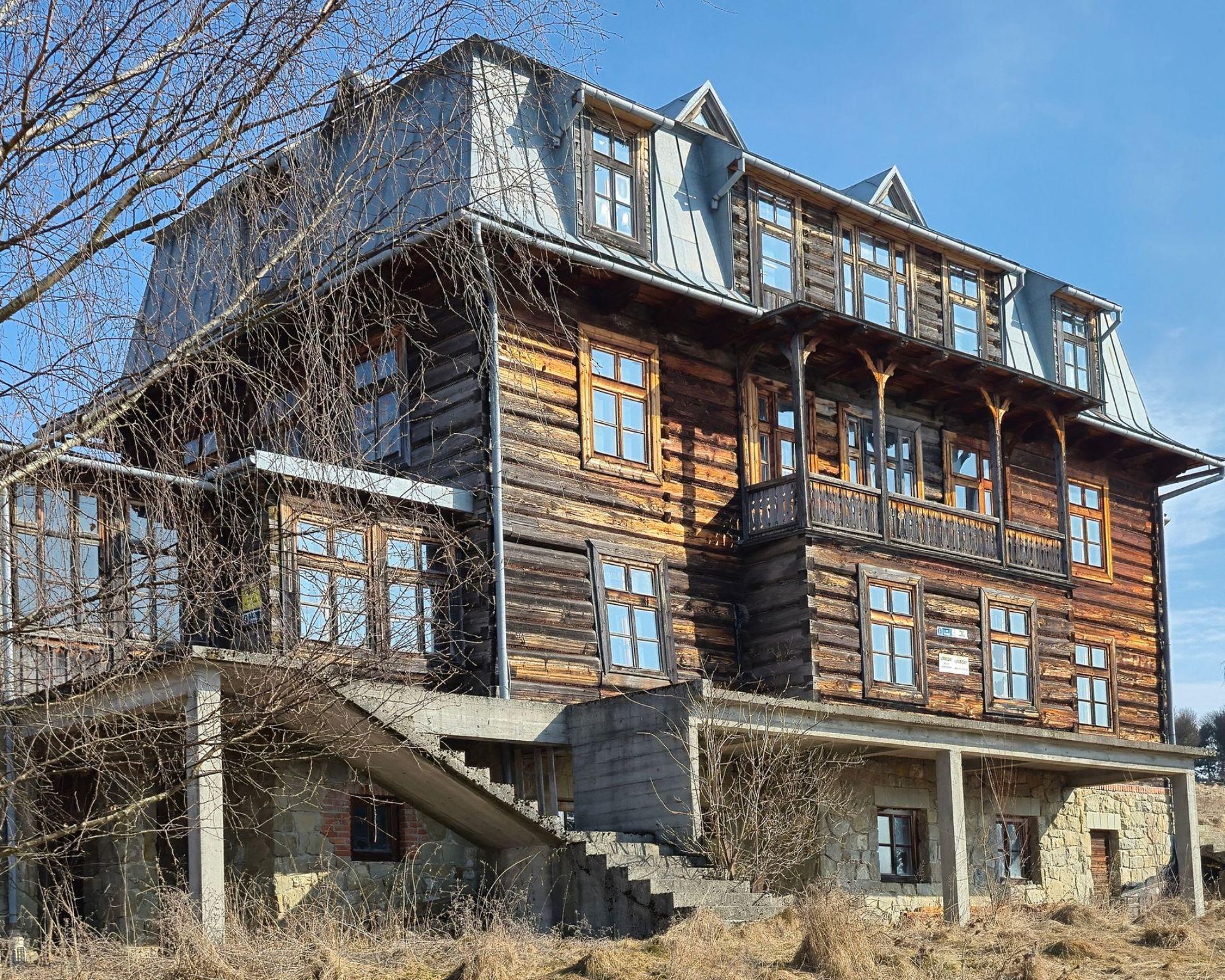 Osada widmo w Czorsztynie