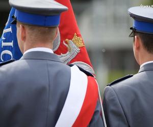 Uroczyste ślubowanie 69 nowych policjantów  w Oddziale Prewencji Policji w Katowicach