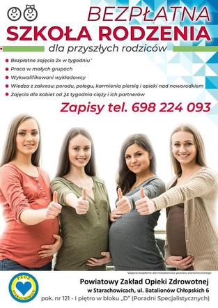 Reaktywacja bezpłatnej Szkoły Rodzenia w Starachowicach